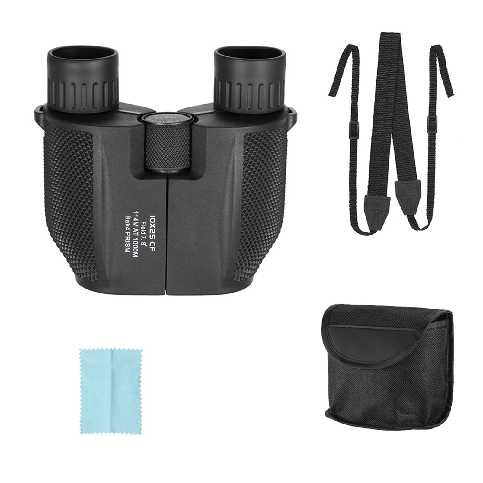 (image for) IPRee 10x25 Telescope High Power HD Binocular Mini Portable Telescope For Camping Travel